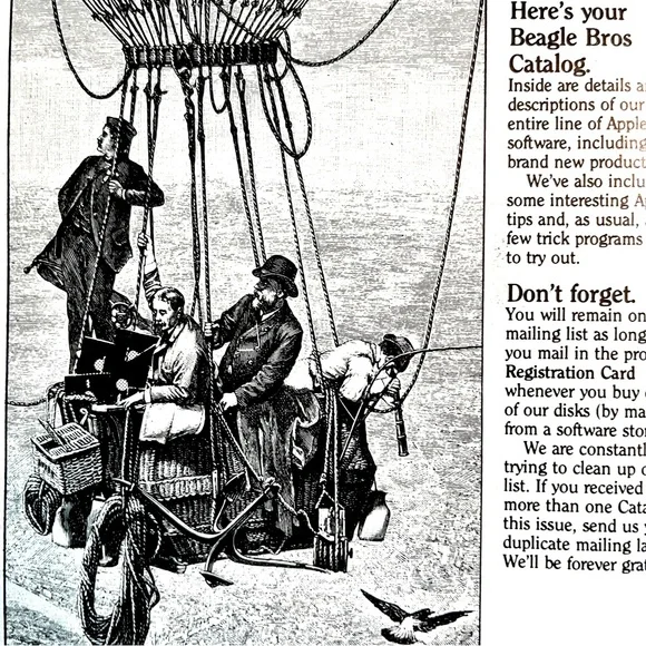 Beagle Bros Apple Software Catalog 1986 winter/spring.Volume 0, Number 8 - Picture 3 of 4